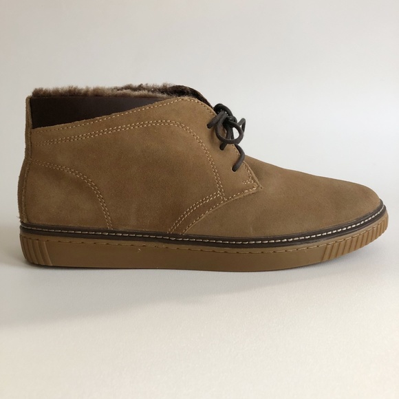 wallace shearling chukka